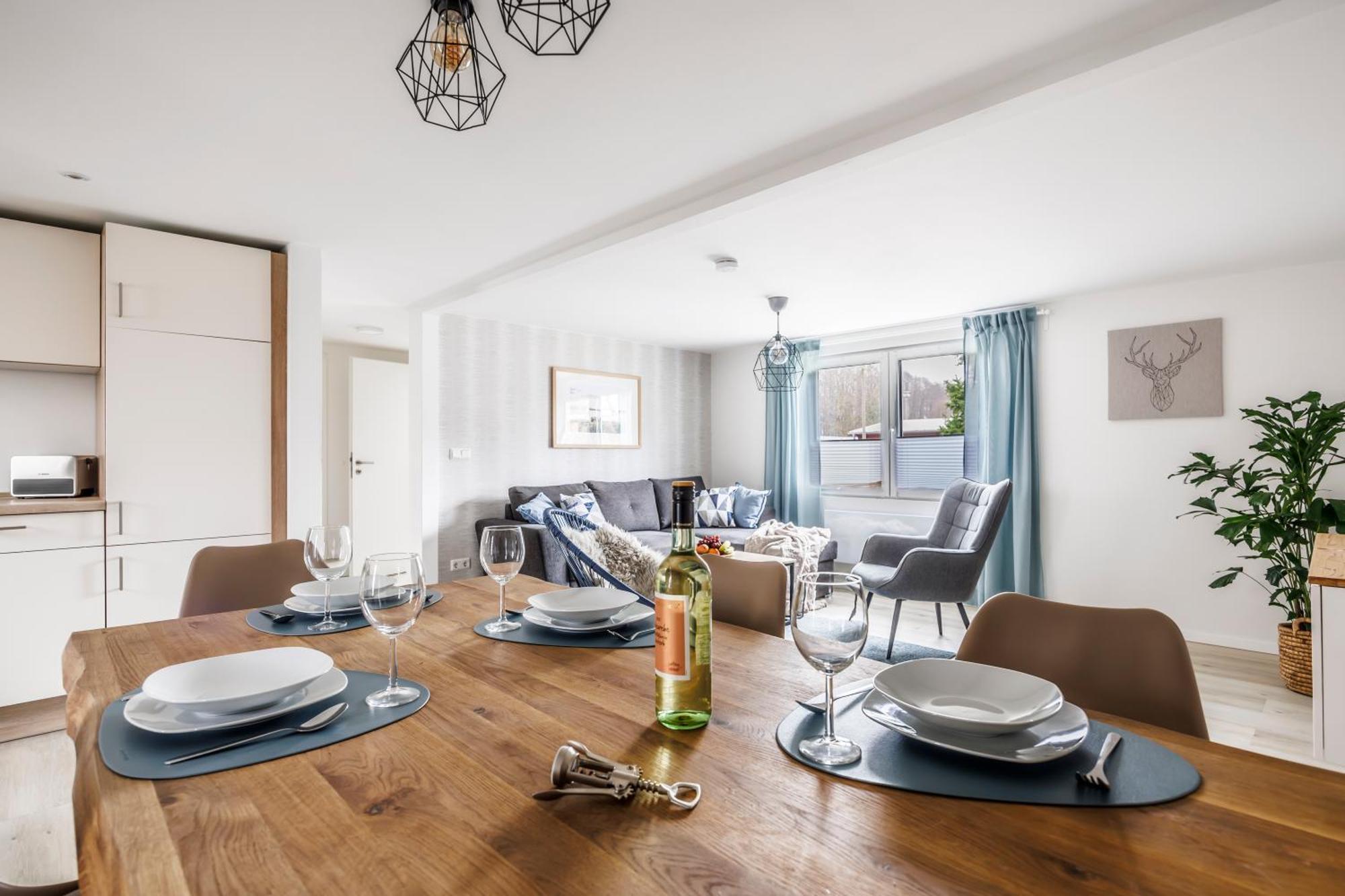 Ferienhaus Waldgefluester 70 Qm I Ueberdachte Terrasse I 2 Schlafzimmer I Strandnah Joachimsthal Exterior foto